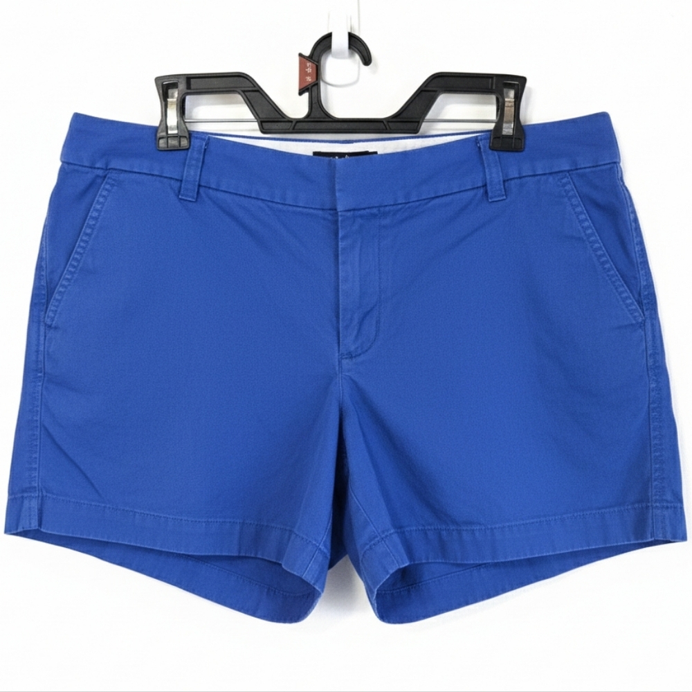 J.Crew Women’s 14 Blue Chino Shorts Classic Fit